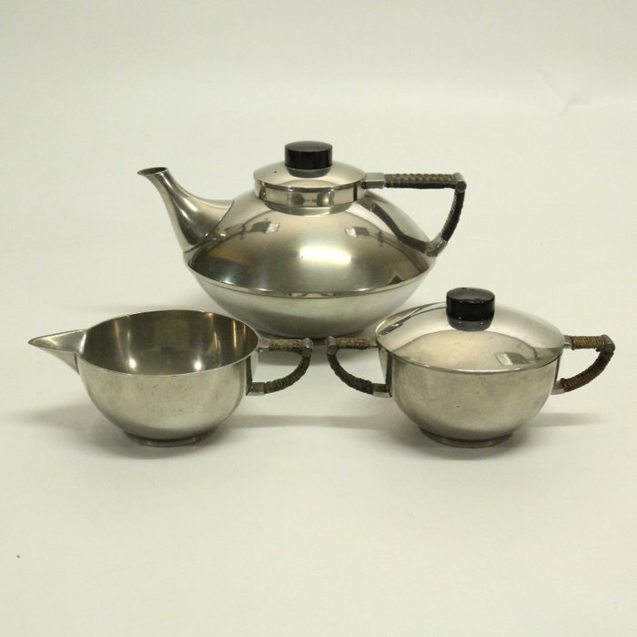 Metawa - 茶具 (3) - 321 - 银锡合金