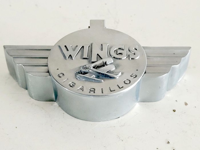Wings Cigarrillos - Askfat - Gjuta aluminium