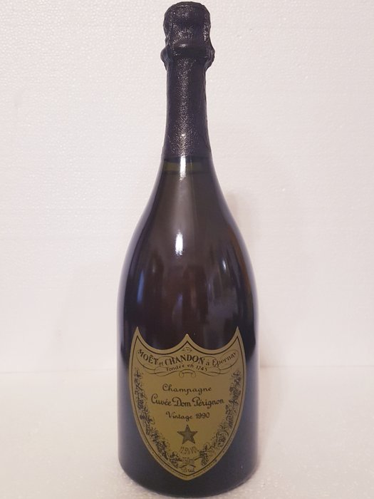 1990 Dom Pérignon - Szampan Brut - 1 Butelka (0,75 l)