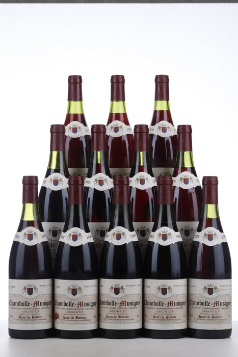 1989 Henri de Boileau "Amourette" - Chambolle Musigny - 12 Bottles (0.75L)