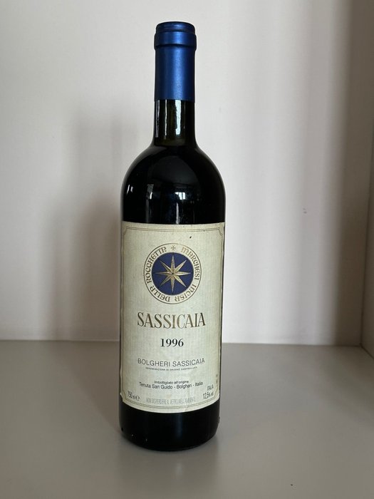 1996 Tenuta San Guido, Sassicaia - Bolgheri DOC - 1 Flasche (0,75Â l)