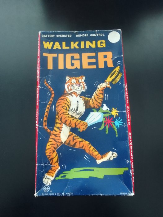 Marx Toy - Brinquedo Walking Tiger - 1950-1960 - Japão