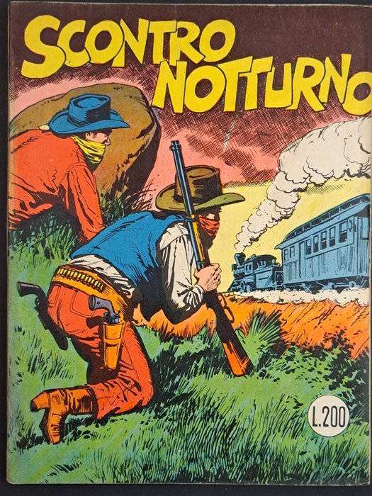 Un Ragazzo nel Far West Collana Zenith Seconda Serie n. 40 - Scontro Notturno - 1 Comic - Primera edición - 1964
