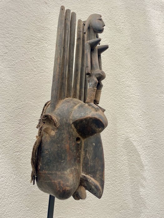 N'tomo-Maske - Bambara - Mali  (Ohne Mindestpreis)