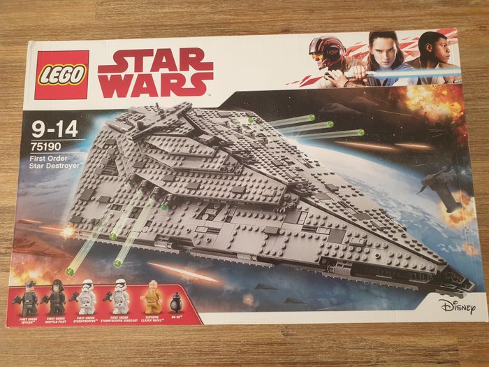 Lego - LEGO Star Wars 75190 First Order Star Destroyer™ - NEU OVP Selten