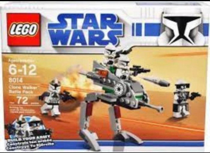 LEGO - Star Wars - 8014 - Lego Starwars 8014 Clone Walker
