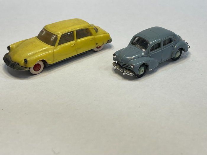 Norev 1:87 - 模型工具 - Micro miniatures de Norev: Renault 4 cv et Citroen DS 19, N°2