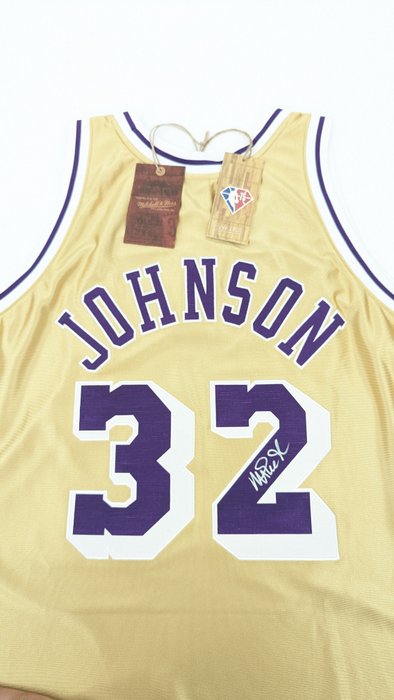 洛杉磯湖人 - 國家籃球協會 - Magic Johnson - 籃球運動衫