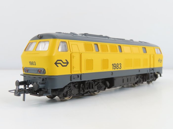 Roco H0 - 69494 - Dieselhydraulische Lokomotive (1) - Serie 1900, BR 215 in holländischer Jacke - NS