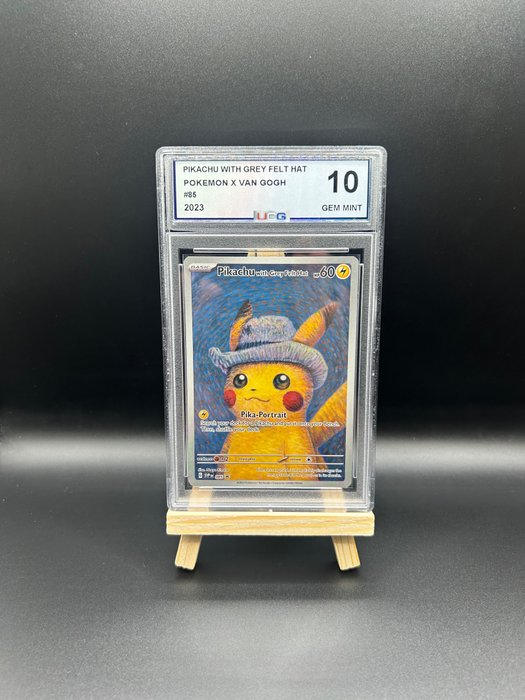 Pokémon - 1 Graded card - Pikachu With Grey Felt Hat #85 - UCG 10