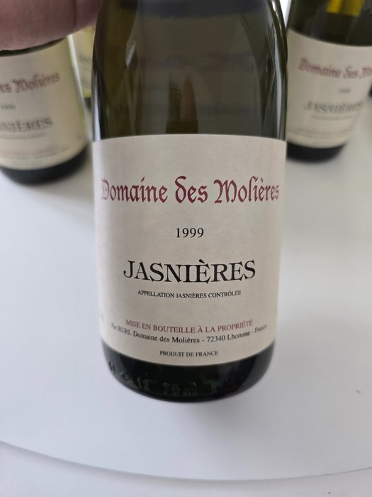 1999 Domaine des Molieres - Jasnières - 10 Flasker  (0,75 l)