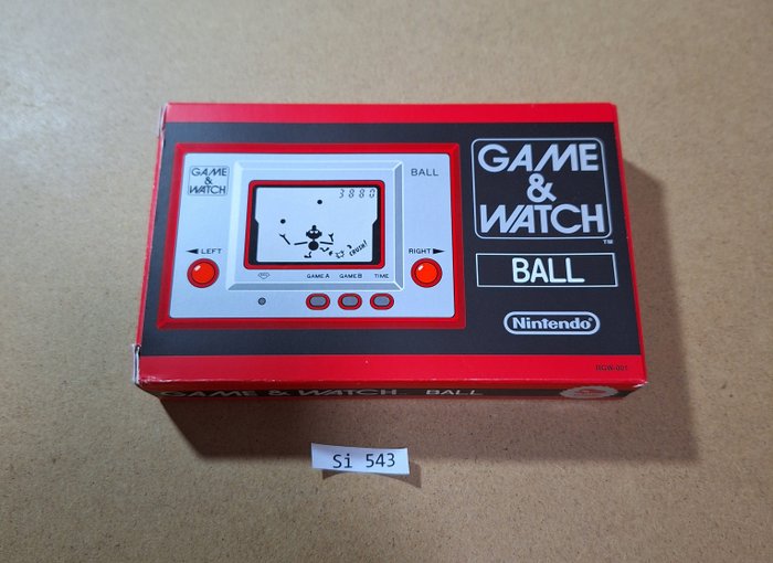 Nintendo - Game & Watch ball reprint - Videojáték LCD (Liquid Crystal Display) - Eredeti dobozban