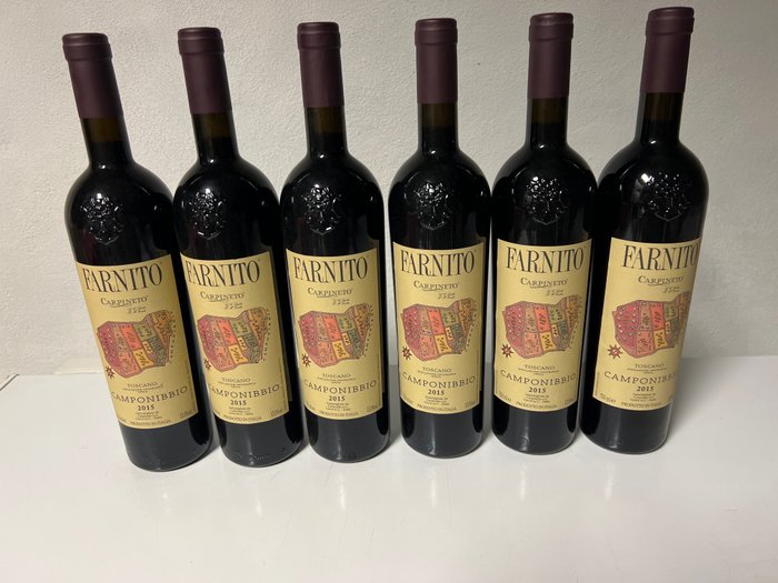 2015 Carpineto Farnito Camponibbio - Toscana - 6 Botellas (0,75 L)