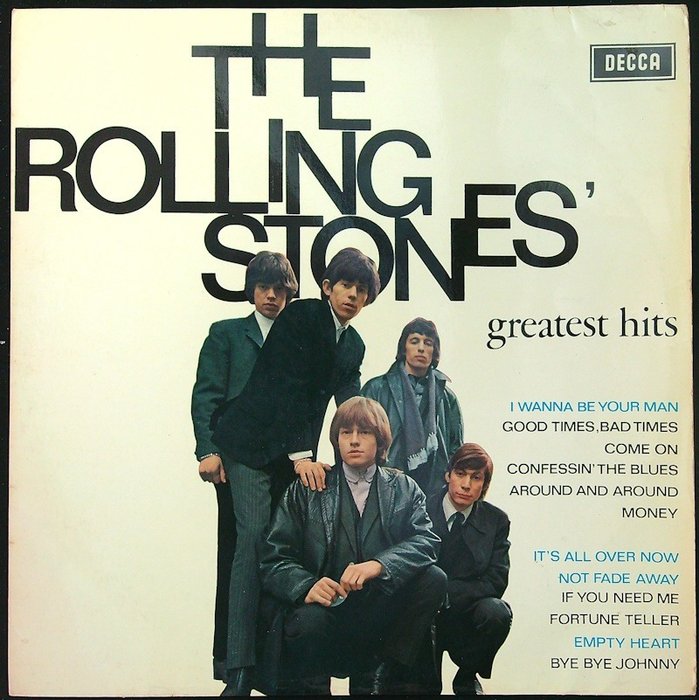 Rolling Stones (Holland original 1964 compilation LP) - Greatest Hits - LP-Album (Einzelobjekt) - 1964