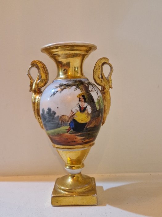 Porcelaine de Paris - Vase  - Porzellan