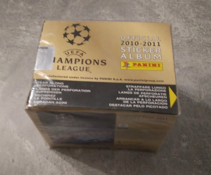 帕尼尼 - Champions League 2010/11 - 1 Sealed box
