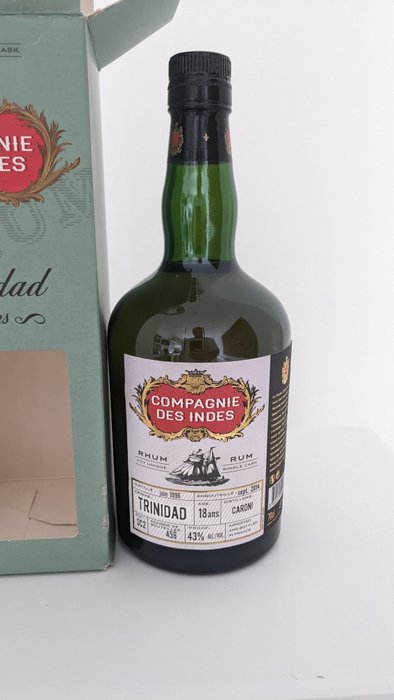 Caroni 1996 18 years old - Compagnie des Indes  - b. 2014 - 70 cl