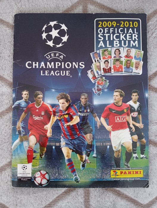 帕尼尼 - Champions League 2009/10 - Complete Album