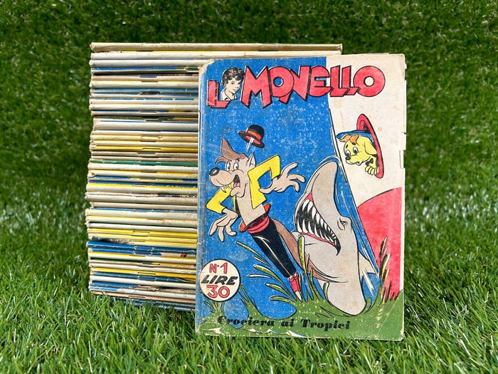 Il Monello nn 1/52 cpl - annata completa - 52 Album - Prima ediție - 1955