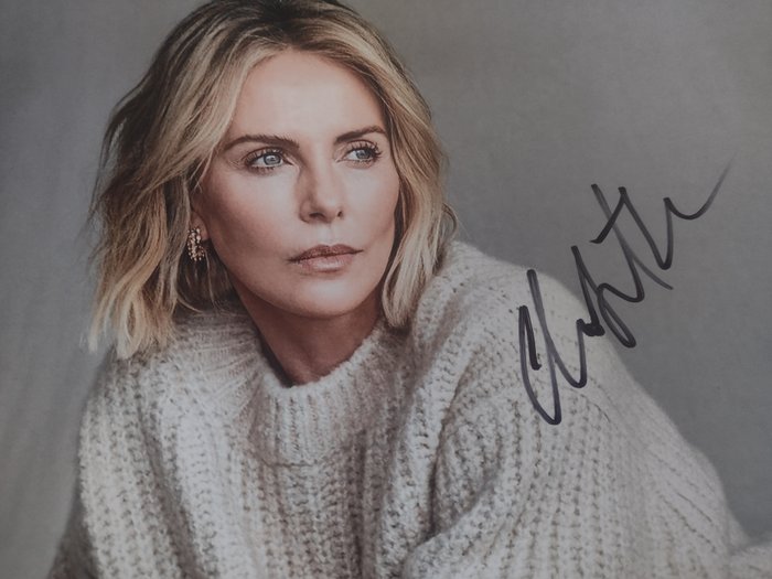 Charlize Theron - The Italian Job / Monster / Fast X - Signed in person