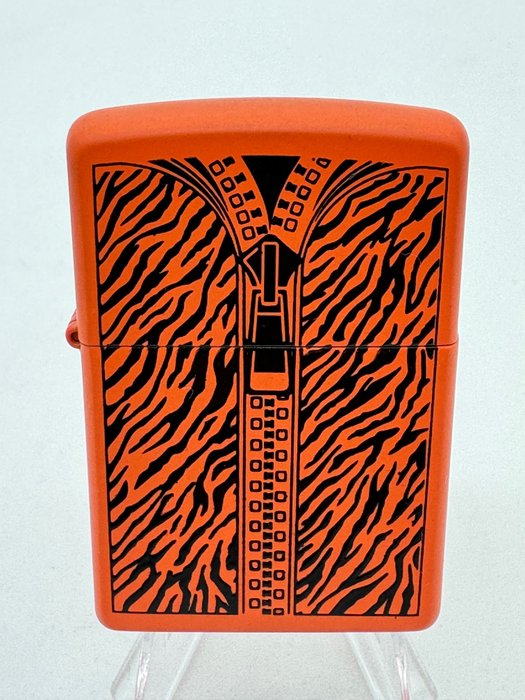Zippo - Zipper Design Orange - 2008 - Feuerzeug - Metall