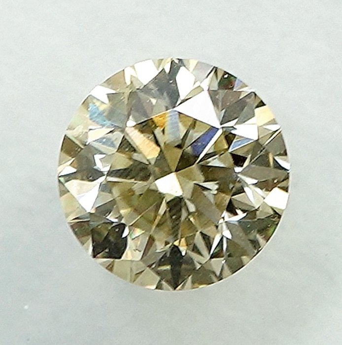 1 pcs 钻石  (天然)  - 0.31 ct - SI1 微内含一级 - 国际宝石研究院（IGI）