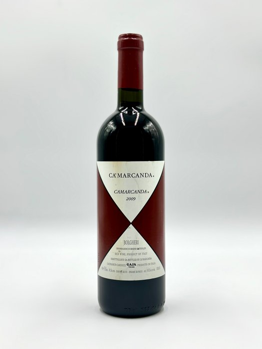 2009 Gaja Ca’ Marcanda “Camarcanda” - Bolgheri - 1 Flaska (0,75 l)