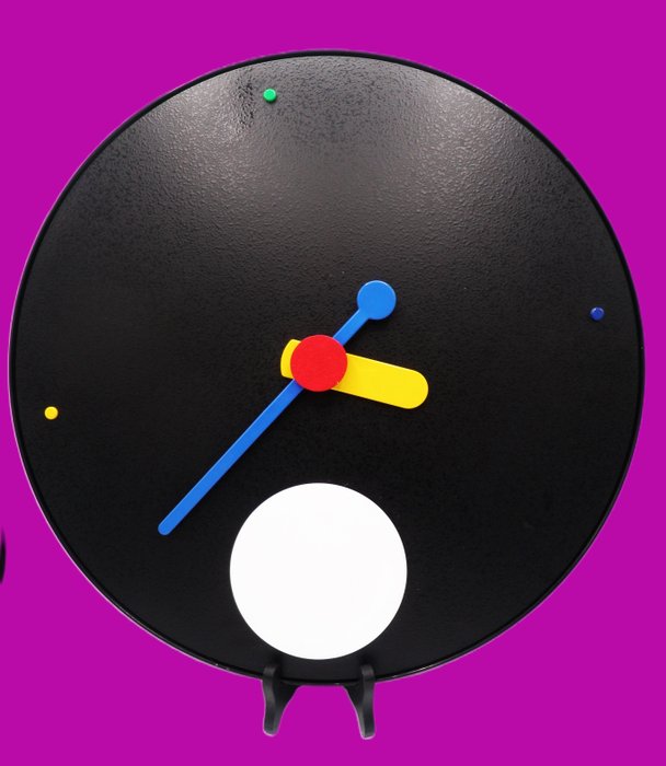 Design Clock - Rexite - Raul Barbieri / Giorgio Marianelli - Contrattempo - Contemporary - ABS plastic - 1980-1990