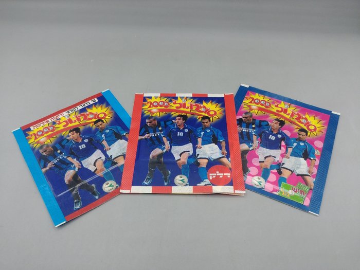 Panini - Soccer Israel 2000 - Hebrew - 3 different Booster pack