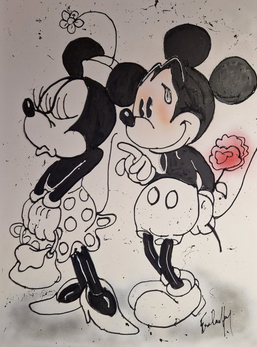 Henry Escobar - Mickey et Minnie  XL