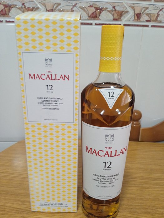 Macallan 12 years old - Colour Collection - Original bottling  - 70cl