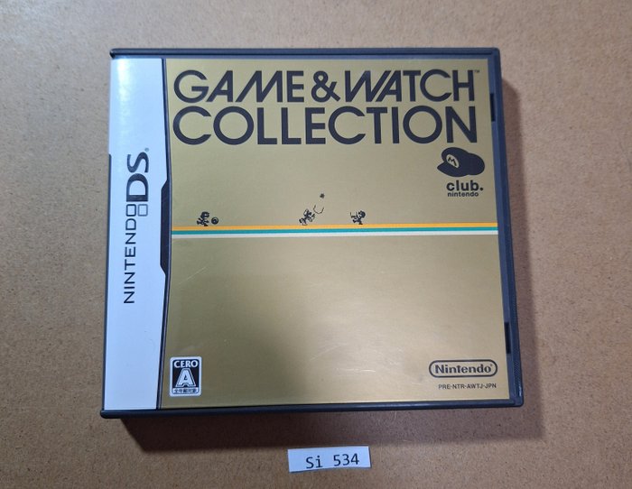Nintendo - Not For Sale Nintendo DS - Game and Watch Collection (Club Nintendo) - Videospil - I original æske