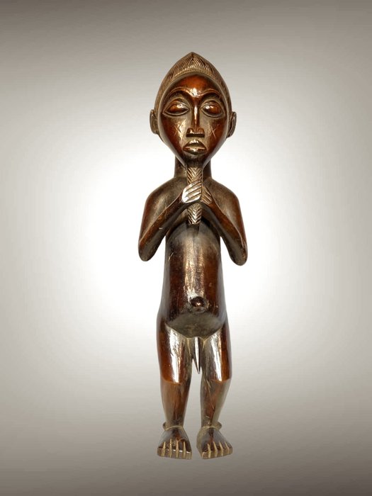 Sculptuur - 45 cm - Baule - Ivoorkust