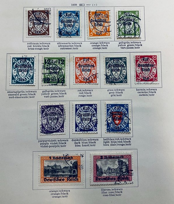 Empire allemand 1924/1942 - Collection Empire allemand