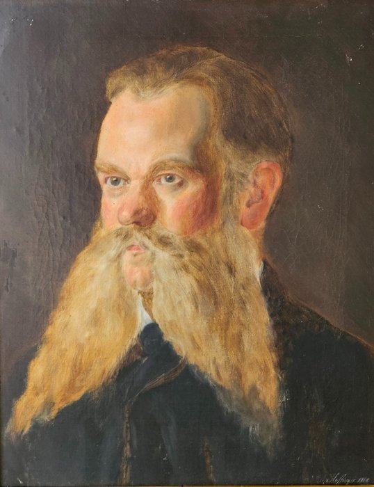 European school XIX-XXe century - Portrait eines Herrn
