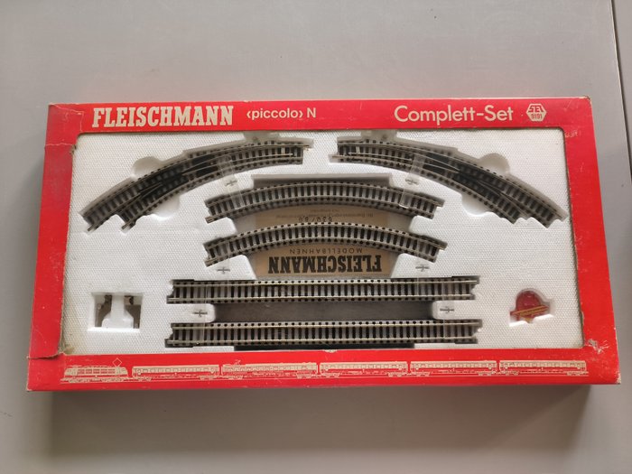 Fleischmann N - Set 9191 - Modeltog skinnesæt (1)