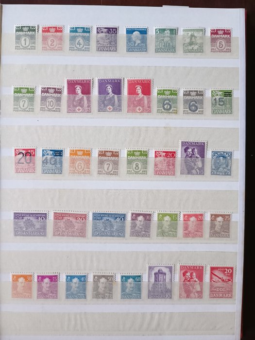 Dania 1914/1984 - Kolekcja znaczków MNH