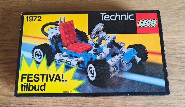 LEGO - 技术 - Go-Kart :  Set 1972 - 1980-1990