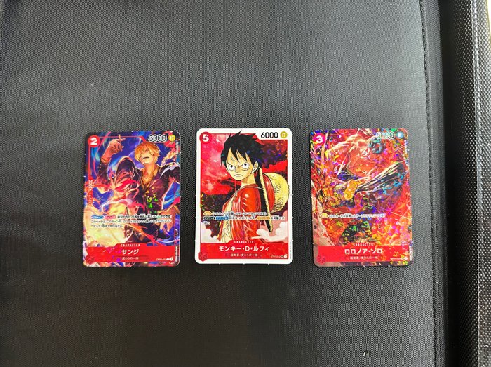 Bandai - 3 Card - One Piece - Card mini OP01 - OP01