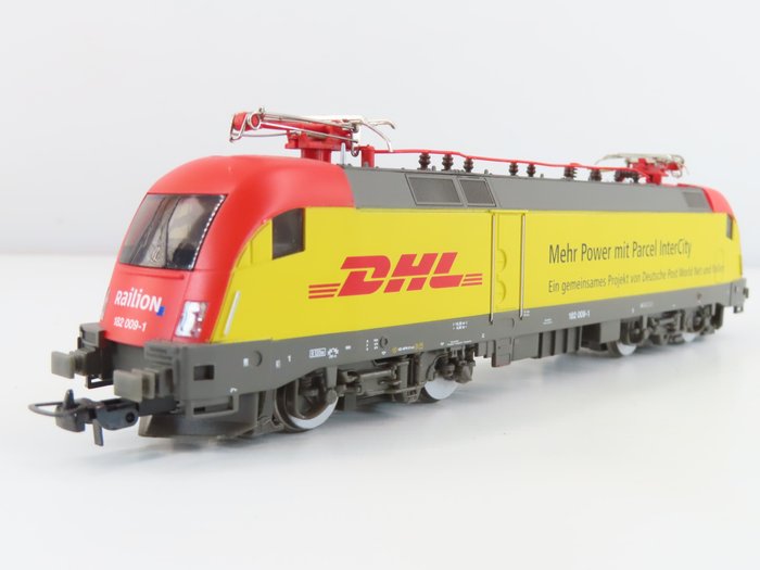 Piko H0 - 71002 - Elektrisk lokomotiv (1) - BR 182 "DHL" Deutsche post 'Philatelie' - DB