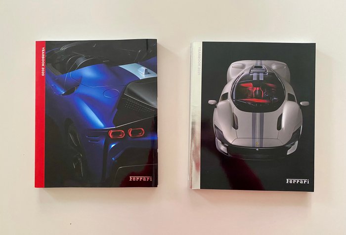 Book - Ferrari - 2020 & 2021 Yearbook