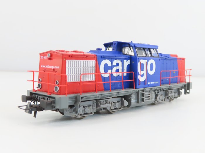 Roco H0轨 - uit set 41337 - 柴油液压机车 (1) - BR 203 - SBB Cargo