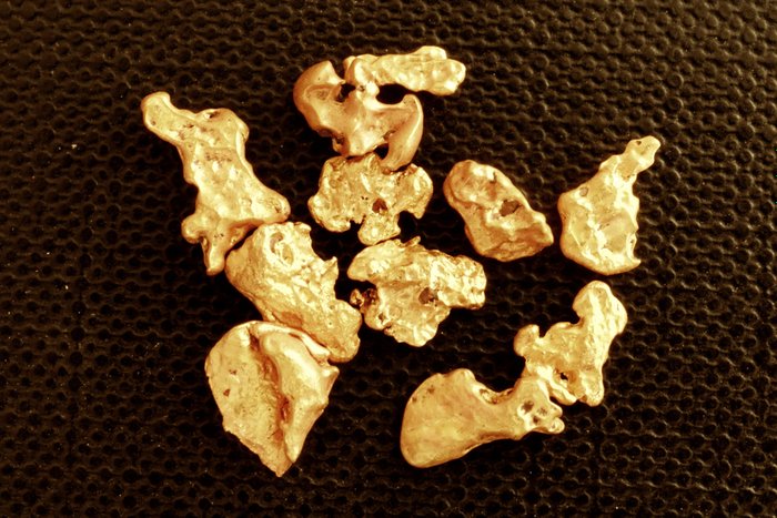 金色 來自茅利塔尼亞的天然金塊（金塊）- 3.7 g - (11)
