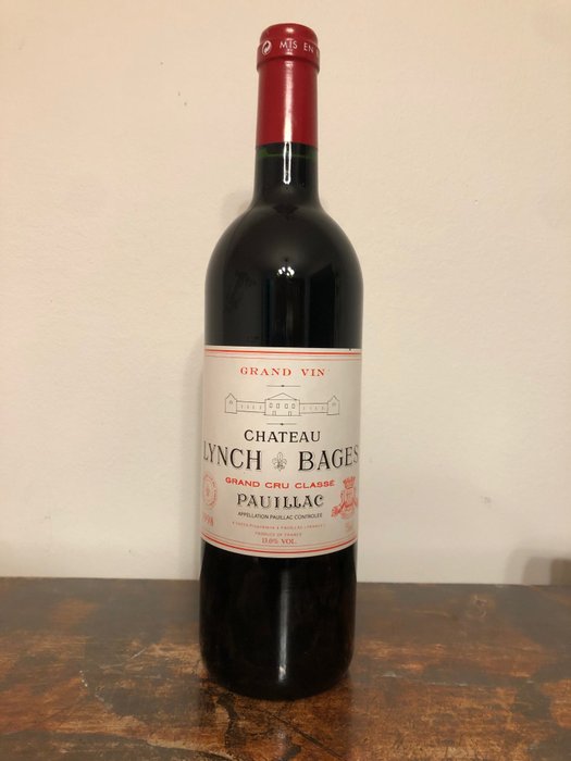 1998 Chateau Lynch Bages - Pauillac 5ème Grand Cru Classé - 1 Flasche (0,75Â l)