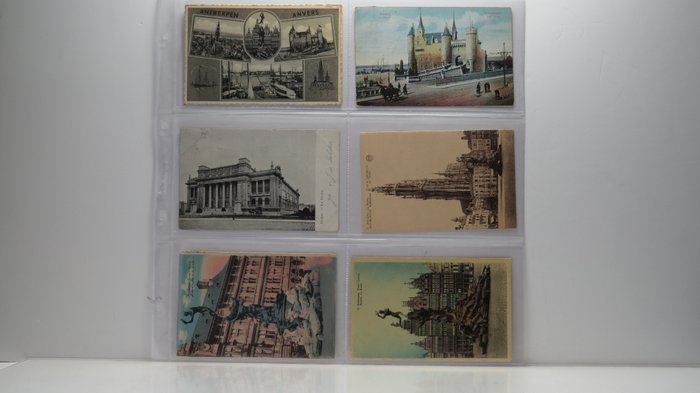 比利时 - 明信片 (228) - 1903-1960