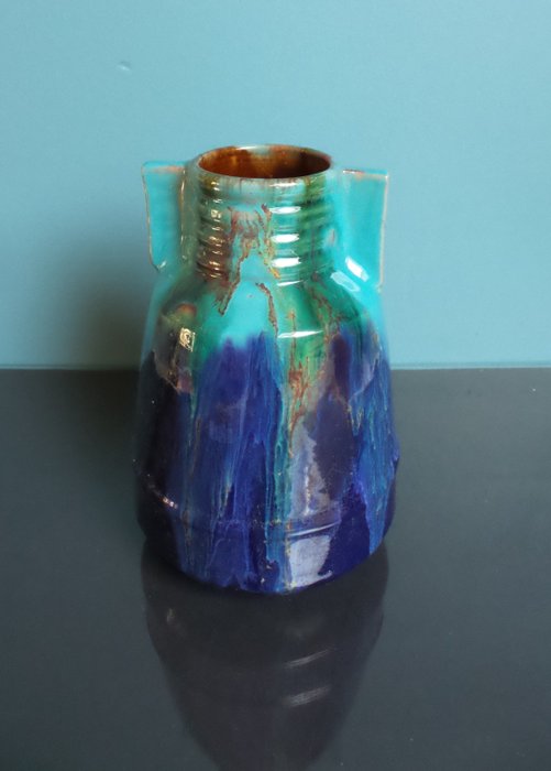 Fainçerie de- Thulin-Onnaing - Vase  - Töpferware