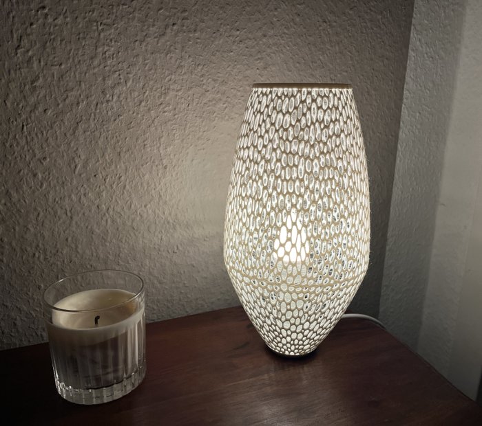 LL16B - Lampe de table - "Corail" - lampe de chevet - Biopolymère