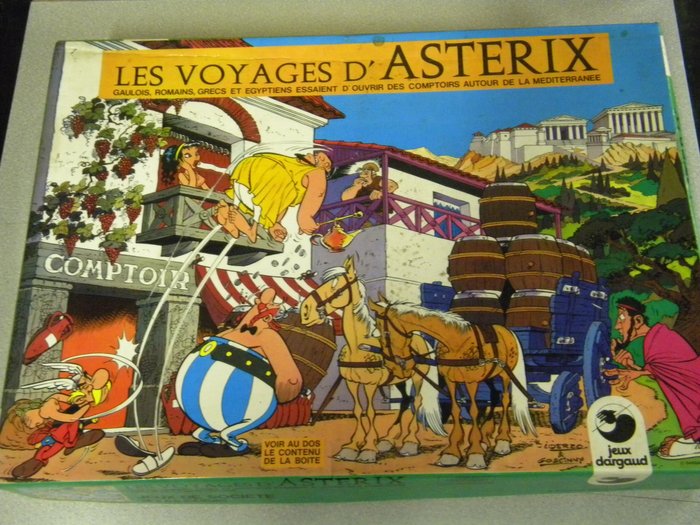 Asterix - Jue: Les voyages d'Asterix - 1 Joc - Prima ediție