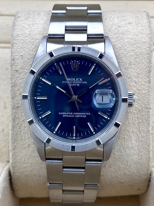 Rolex - Oyster Perpetual Date - 15210 - Miehet - 2000-2010