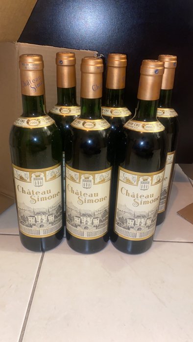 2005 Château Simone Palette Blanc - Provence Grand Cru - 6 Flasker (0,75 L)